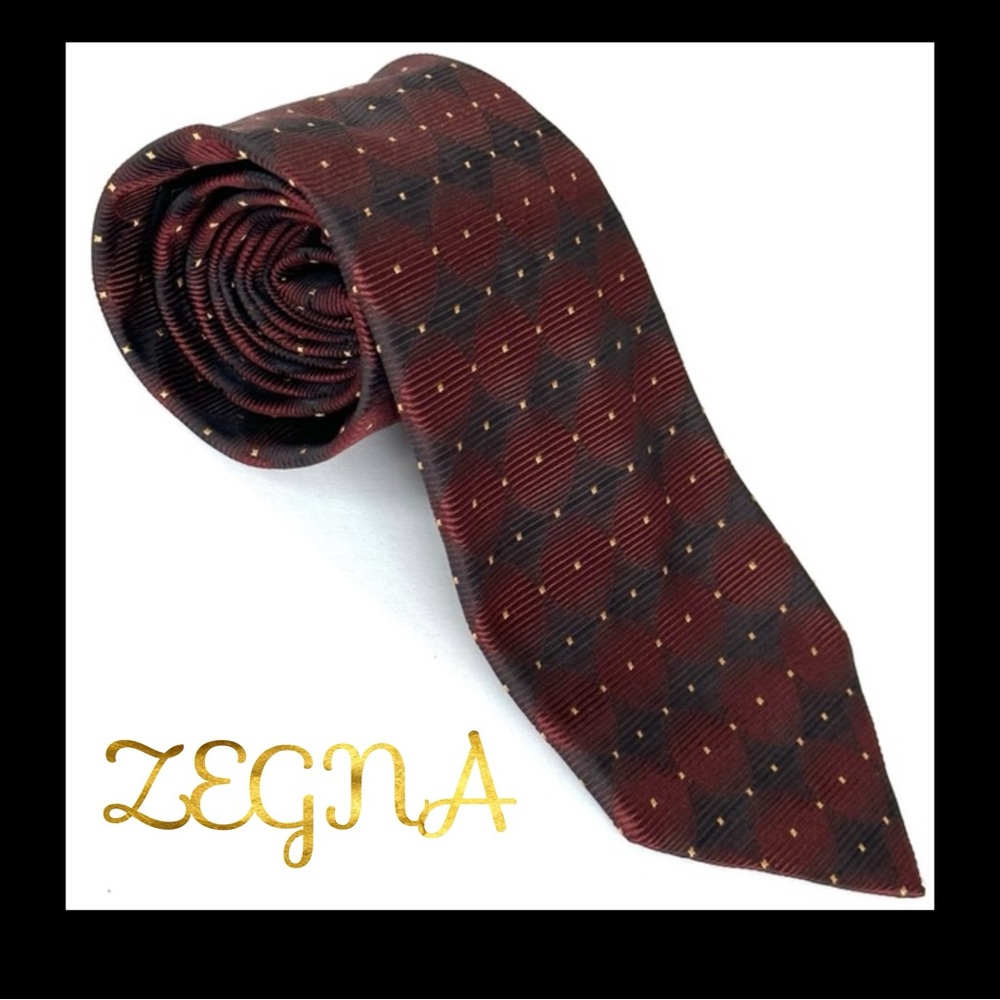 ERMENEGILDO ZEGNA SILK TIE